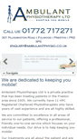 Mobile Screenshot of ambulantphysio.co.uk